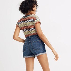 Madewell Curvy High-Rise Denim Shorts
